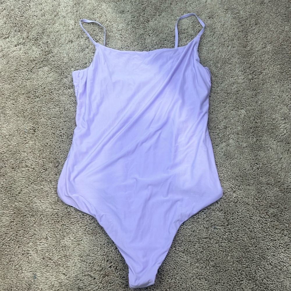 Purple aerie body suit